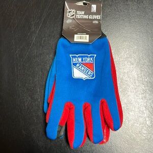 NHL New York Rangers - Team Texting  Gloves, NWT